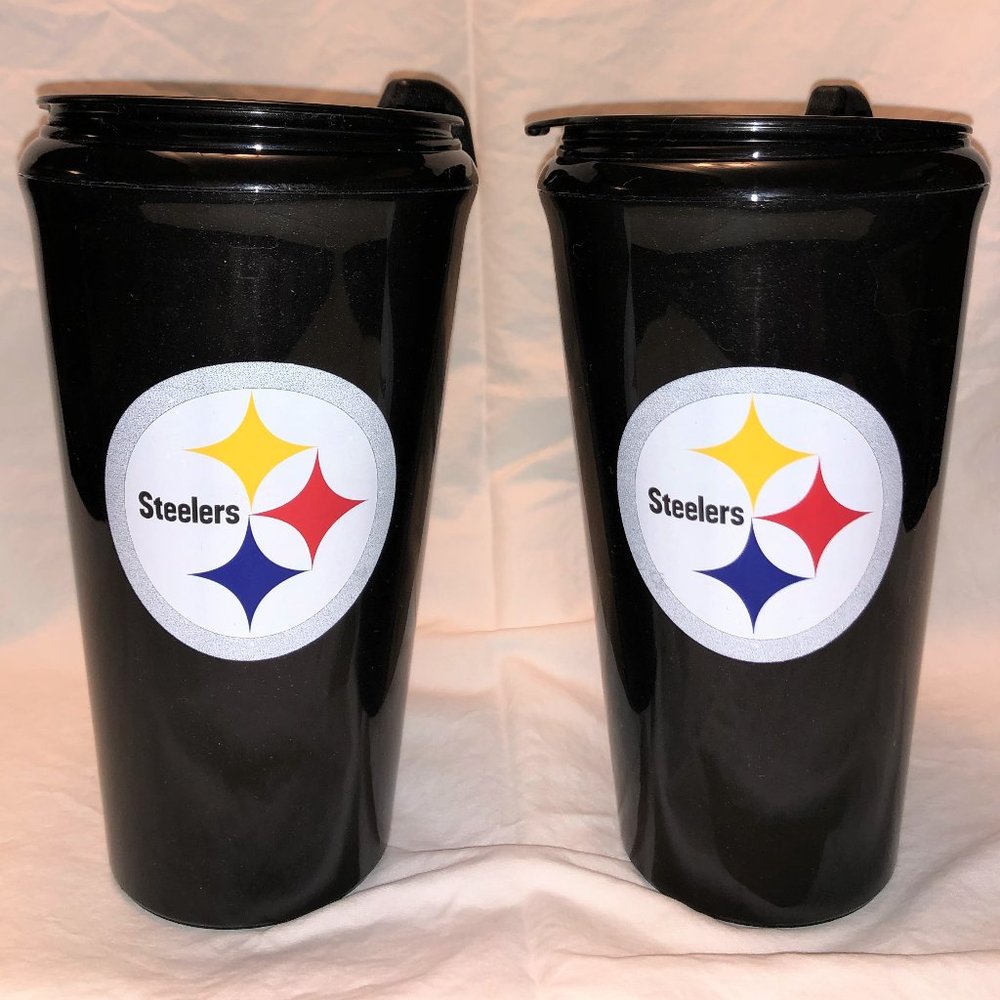Steelers team travel mugs